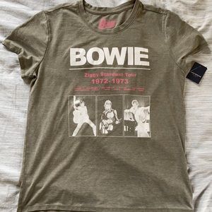 Lucky Brand David Bowie Tour T Shirt